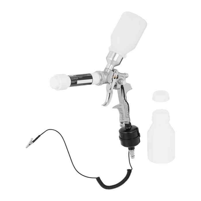 Pistolet de Poudrage Peinture Pulvérisateur MSW-PCS-50 (Buse diamètre 30mm Fonctionnement à l’Air 15 - 50 psi 2 Réservoirs @ 400 ml)