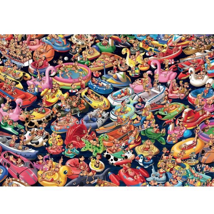 Puzzle 1000 pièces : Bouées, Ruyer Coloris Unique