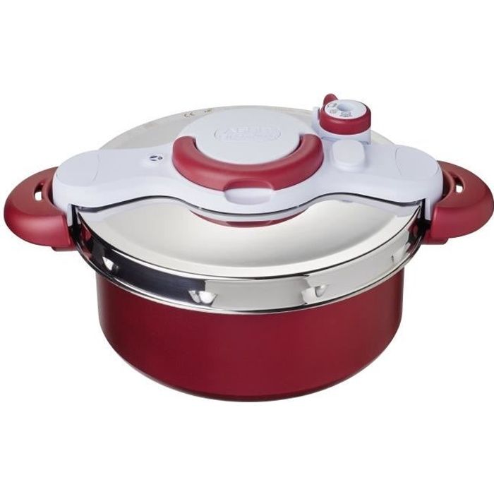 SEB - AUTOCUISEUR 5L + LIVRE CLIPSO MINUT+ DUO 5 - P4605101