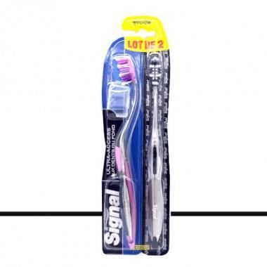 Signal - Lot de 2 Brosses à Dents Ultra Access - Medium