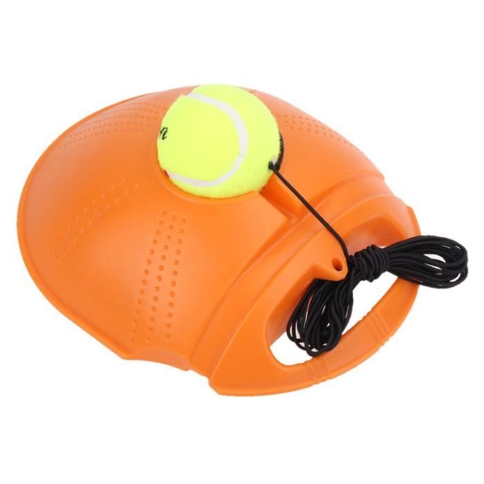 EntraîNeur de Tennis EntraîNement Outil Principal Exercice Balle de Tennis Balle Auto-éTude Rebond EntraîNeur de Tennis Plinthe,