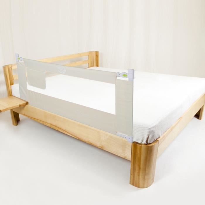 Barrière de Lit Portable Bébé Protection Pliable LEB