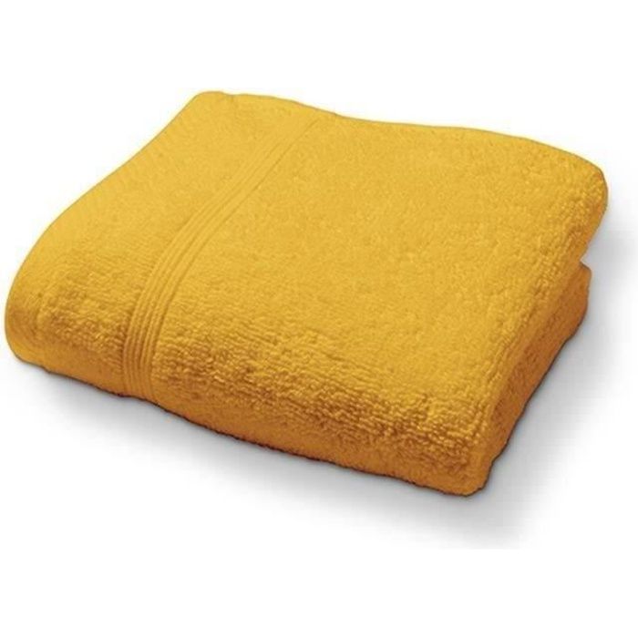TODAY Drap de bain Safran 100% Coton - 70 x 130 cm TODAY