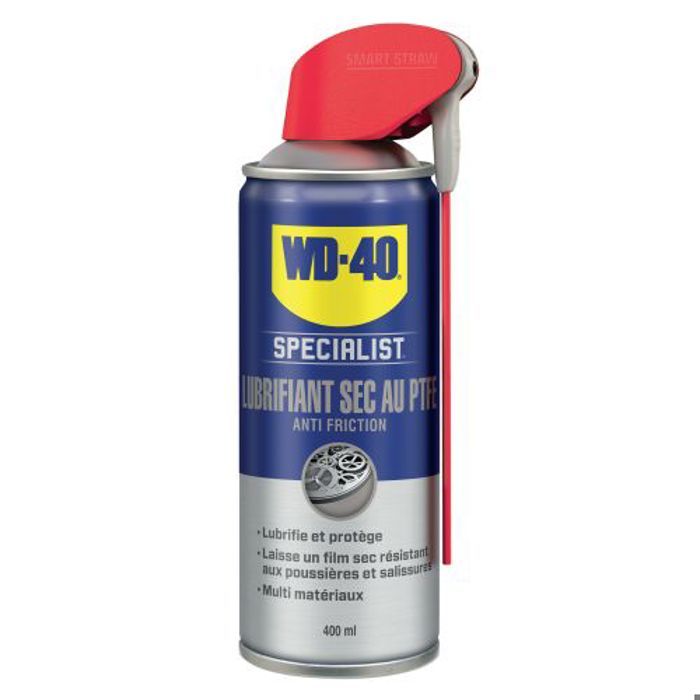 Lubrifiant sec au PTFE anti-friction 400 ml - WD-40 SPECIALIST - 33394