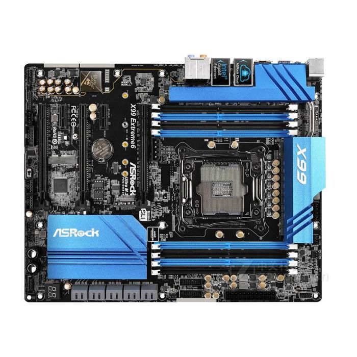 Carte mère ASRock X99 Extreme6 Intel X99 LGA 2011-V3 8xDDR4 128GB ATX - Asrock