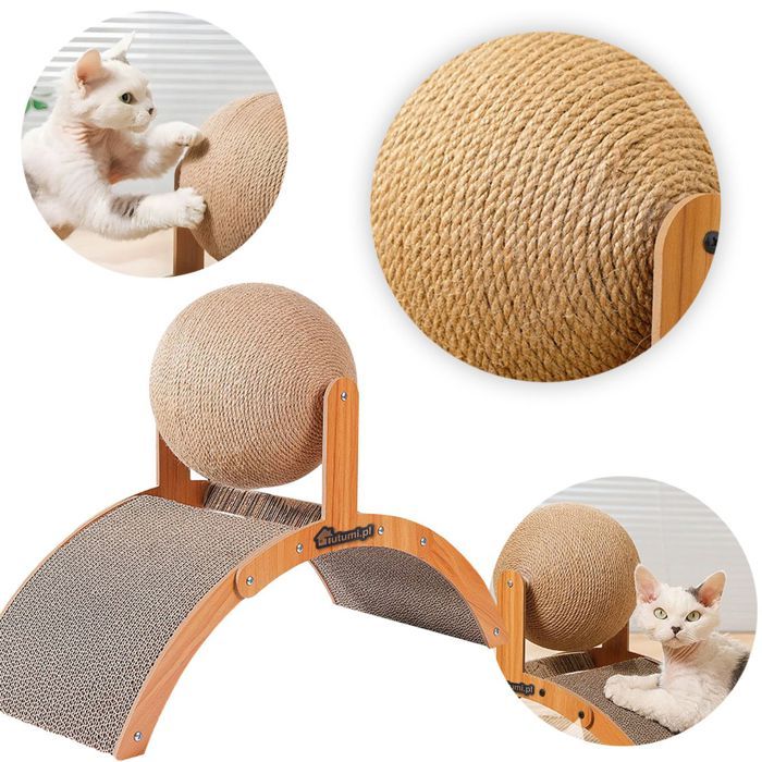 Comparer les prix de Tutumi Griffoir pour chat marron 38x40x53 cm