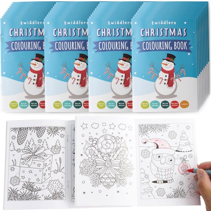 Mini Livres De Coloriage Halloween – 12 Cahiers + Crayons, Fantômes Et Citrouilles, Idée Sac De Fête - 9