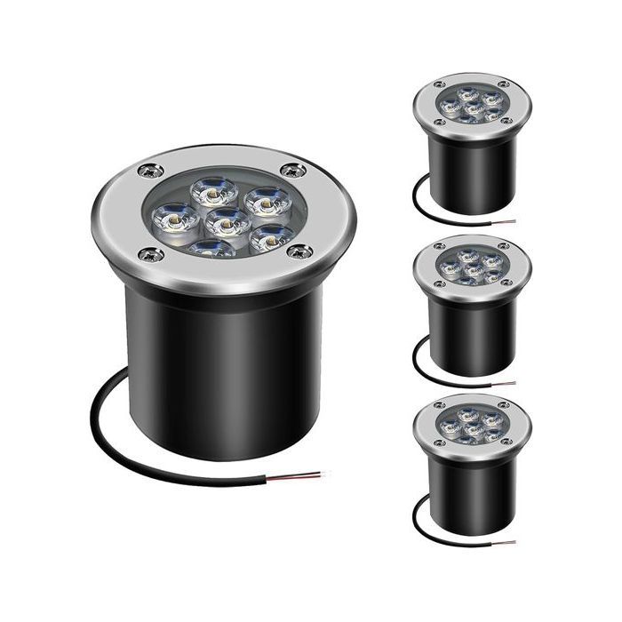 Randaco Lot De 4 Spots Extérieurs LED 20W Blanc Froid, Projecteur LED Extérieur Puissant 1700LM 6000K D'éclairage De Sécurité, IP66 étanche Éclairage Randaco Lot De 4 Spots Extérieurs LED 20W Blanc Froid, Projecteur LED Extérieur Puissant 1700LM 6000K D'éclairage De Sécurité, IP66 étanche Éclairage
