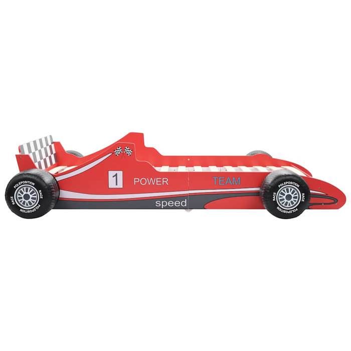 (LE SOLDE)Structure de lit simple - PARAJ - Lit voiture de course pour enfants 1 Personne - 90x200 cm Rouge @14055 (LE SOLDE)Structure de lit simple - PARAJ - Lit voiture de course pour enfants 1 Personne - 90x200 cm Rouge @14055