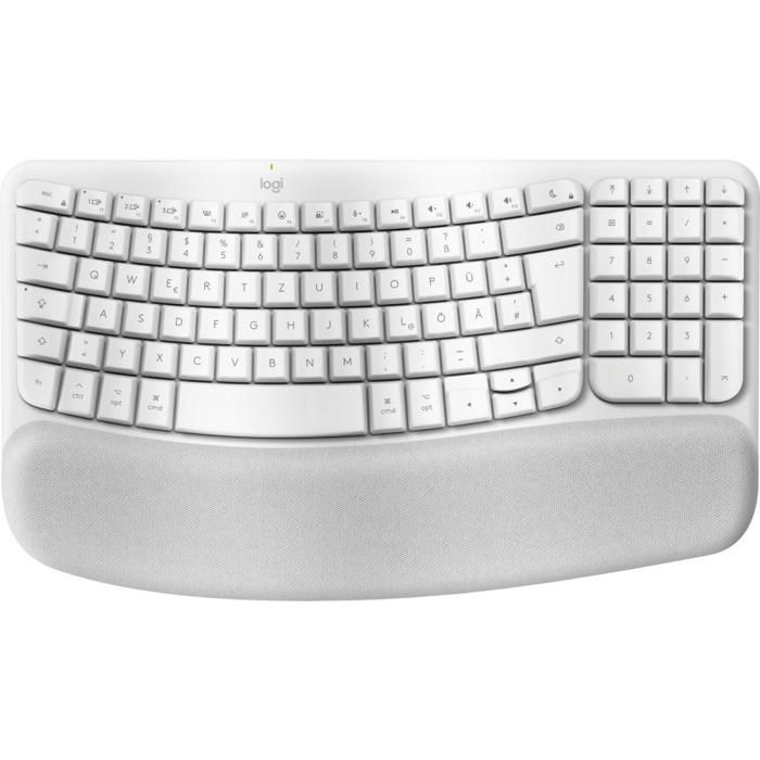 Logitech Wave Keys for Mac clavier maisonbureau Bluetooth QWERTZ Allemand