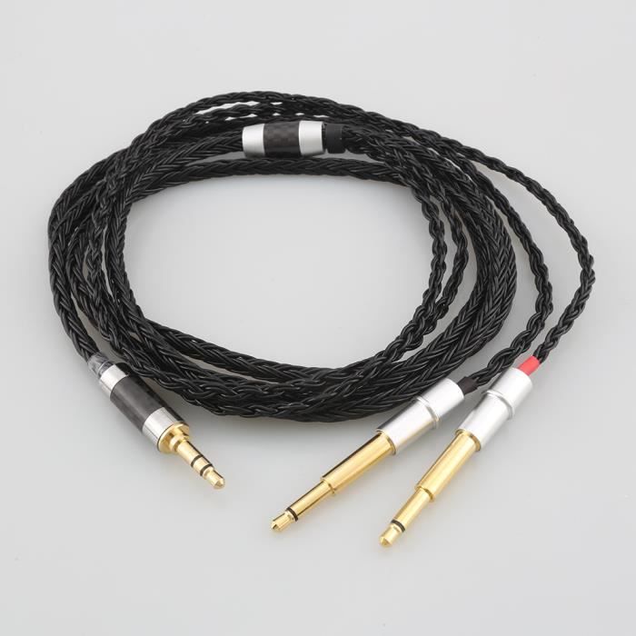 NEO By Oyaide HD-25 Câble Pour Écouteurs Sennheiser Jaune V.2 - 1,8m