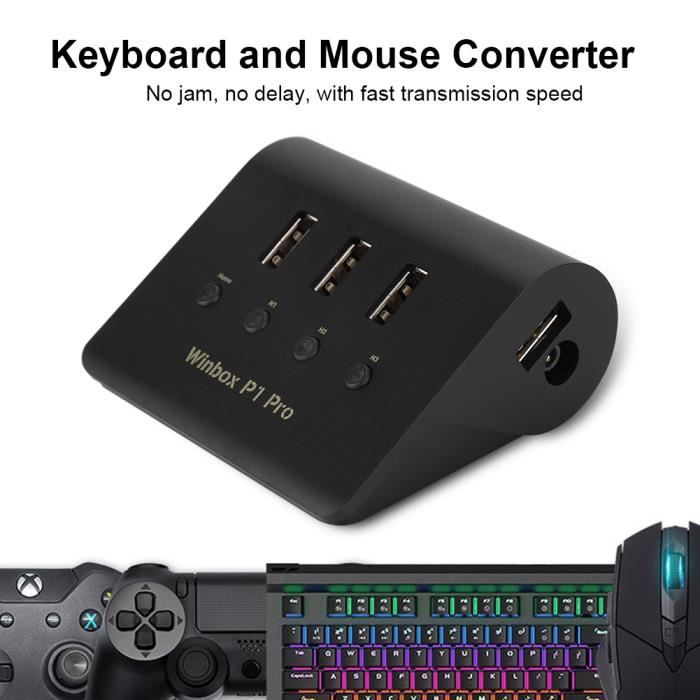 Adaptateur de jeu mobile Convertisseur clavier - souris pour