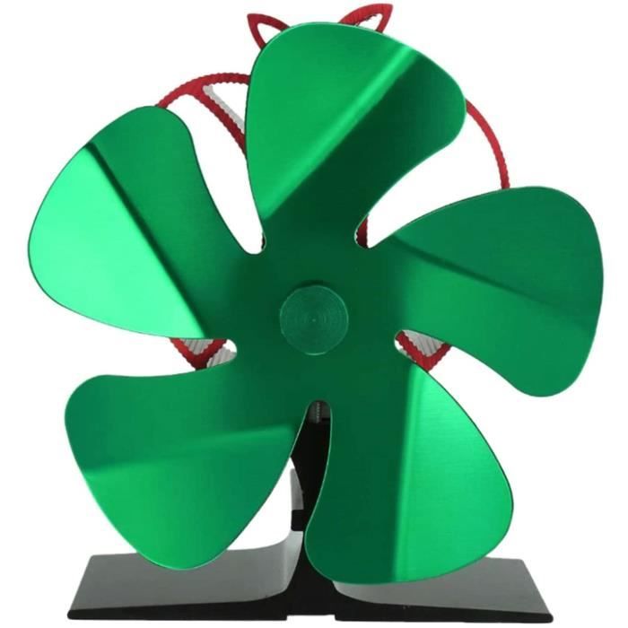 5 Pales Cheminée Fan Christmas De Noël Chauffage Poêle Poêle