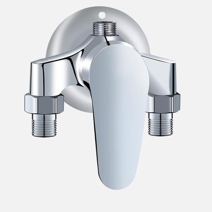 Robinets De Bain En Laiton Brossé Antique, Mitigeur De Lavabo De Salle De Bains Mural Grue