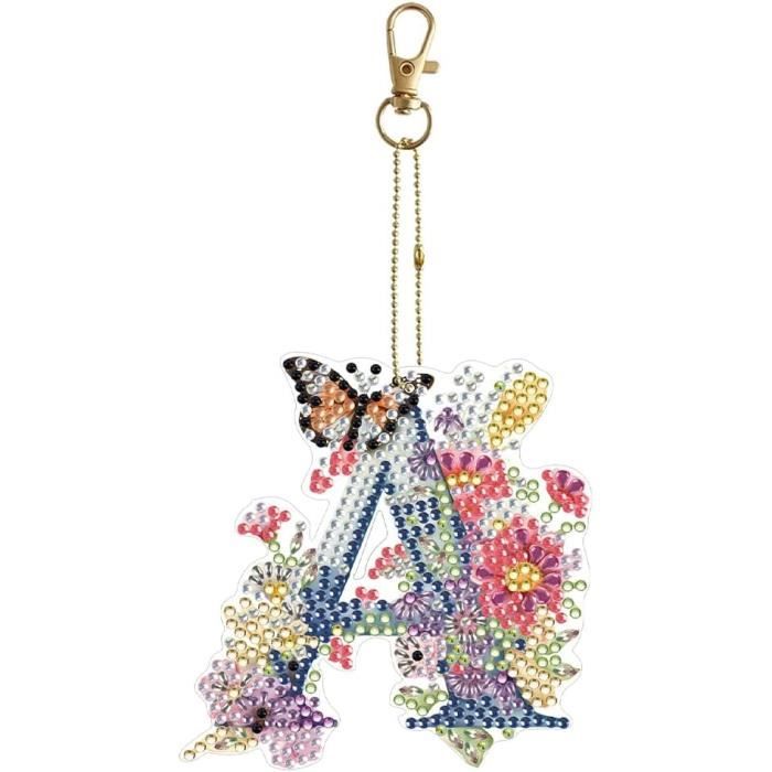 Starnearby Diamond Painting Porte Clé Bottes Rétro Strass Mosaïque