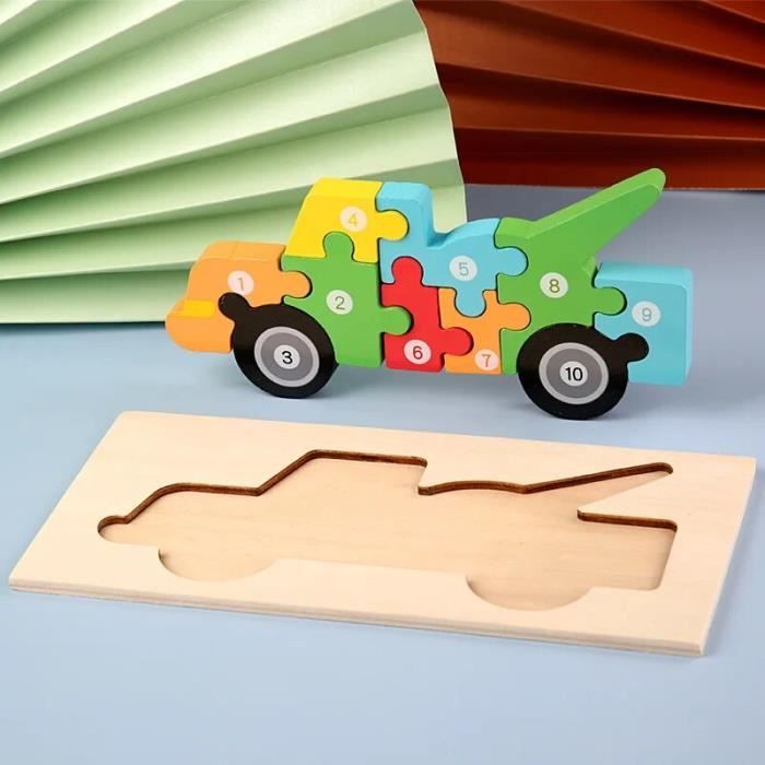 Puzzle Magnétique pour Enfants - Montessori - 3 Niveaux de Difficulté -  Animaux - Cdiscount Jeux - Jouets
