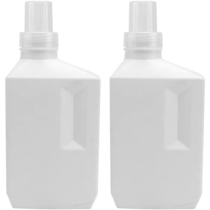 Distributeur De Lessive Liquide Distributeur De Lessive Hermétique De 2300 Ml Avec Verre Doseur, Distributeur De Poudre À Laver Boule Lessive Liquide