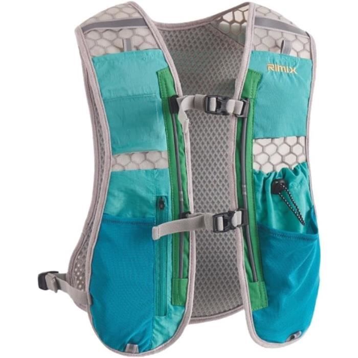 Sac à Dos Gilet Hydratation Course à Pied – Léger 150 G – Gourde 500 Ml Incluse – Trail, Rando, Marathon Homme/Femme