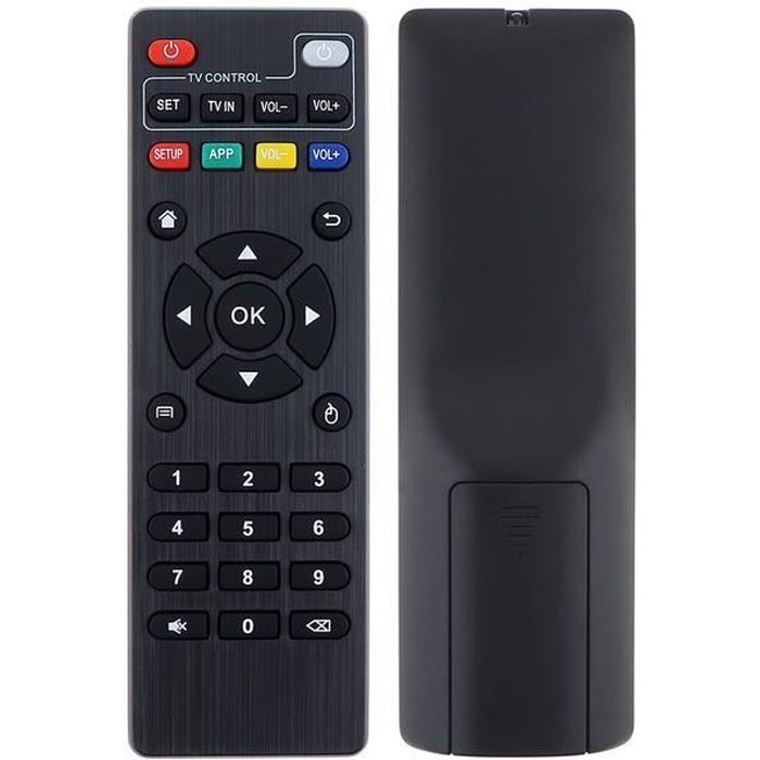 Télécommande universelle pour Android TV Box H96 pro/V88/MXQ/Z28/T95X/T95Z  Plus/TX3/X96 mini de remplacement - Cdiscount TV Son Photo