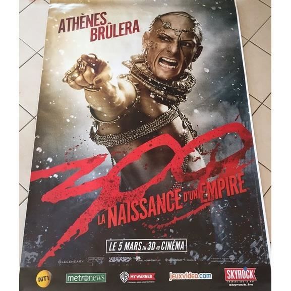 300 La Naissance D Un Empire 120x175cm Affiche Poster Achat Vente Affiche Poster Cdiscount