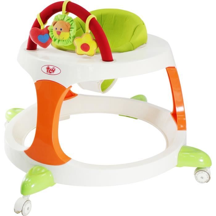 Trotteur 3 en 1 Ultra Design Blanc Vert Cdiscount Puericulture Eveil bebe