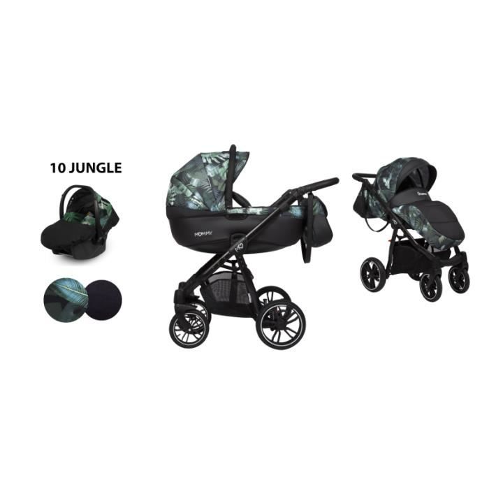Poussette trio mommy jungle