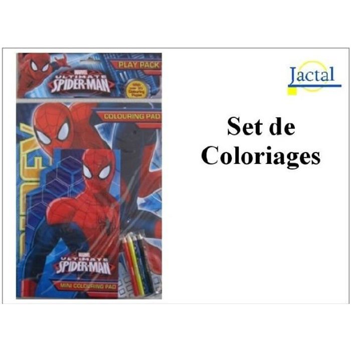 Coloriage Spiderman Cdiscount