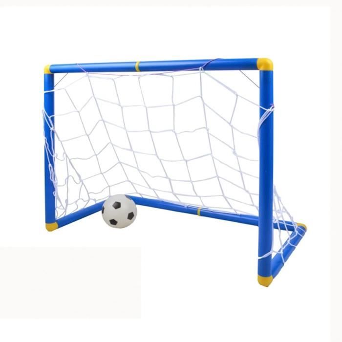 Lubibi Buts De Football Portables Pour Enfant 2-en-1 - Filet Pop-Up Pliable 120x80x80cm Avec Sac De Transport, Idéal Jardin, Plage Et Entraînement