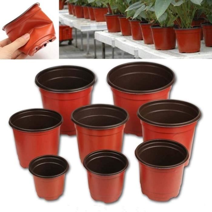 Pot Semi 50 Pots Fleurs Plastique Violet 15x13 Cm - Avec Trous Drainage - Pour Semis, Succulentes Et Mini-plantes Cache Pot Plante Interieur Pot Semi 50 Pots Fleurs Plastique Violet 15x13 Cm - Avec Trous Drainage - Pour Semis, Succulentes Et Mini-plantes Cache Pot Plante Interieur