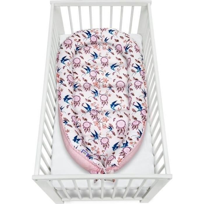 Jukki Reducteur De Lit Bebe Xxl Cocon De Sommeil Pour Nouveau Ne Nourrisson Baby Nest Coussin De Voyage Portable Hirondelle Cdiscount Puericulture Eveil Bebe