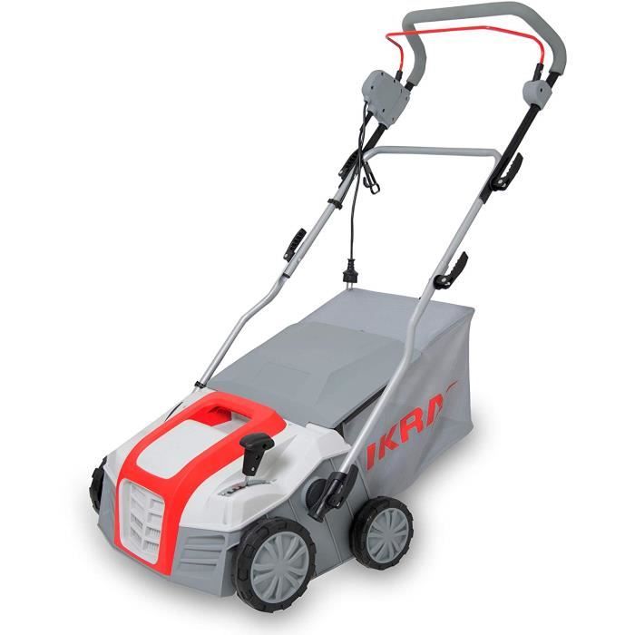 Scarificateur Aérateur Électrique IKRA IEVL 1840 - 1800W - 40cm - 2-en-1