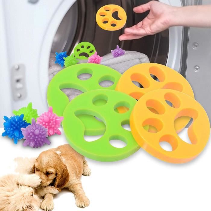 Enlever poils de chien machine à laver