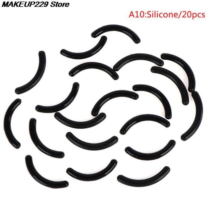 Wekuw 4 Pièces Lèvres en Caoutchouc Remplacement, 25 cm Lèvre en Silicone Racloir, Lèvres en Silicone Remplacement, pour Remplacement de L'Ancien de Raclettes de Fenêtre de Douche (Noir+Blanc
