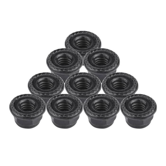 RC – Lot De 4 Entretoises Hexagonales En Métal – 12mm Diamètre X 15mm Longueur – Extension De Moyeu – Stabilité Pour Voitures RC – Noir