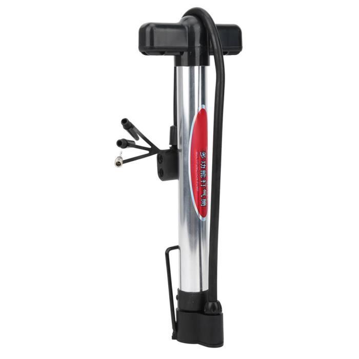 Pompe à air à main, pompe à vélo durable portative de 10 '', pour gonflage de vélo