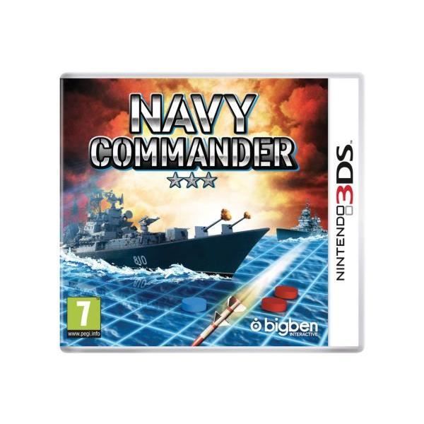 Jeu 3DS - Bigben - Navy Commander - Jeu De Société - 5 Niveaux De Difficultés