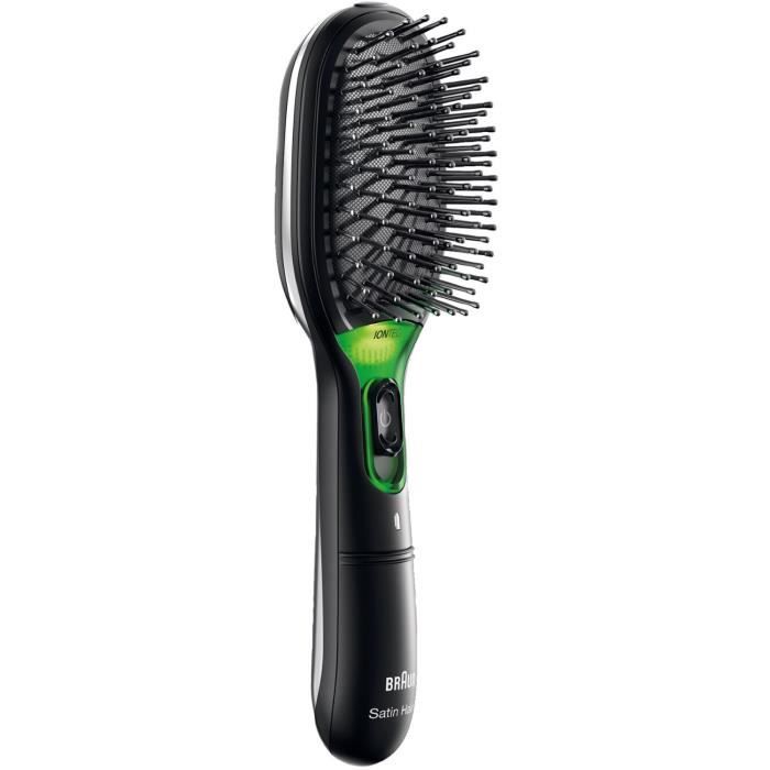 Brosse - BRAUN - Satin Hair 7 BR710 - Noir-Vert - Pour Adultes - Mixte