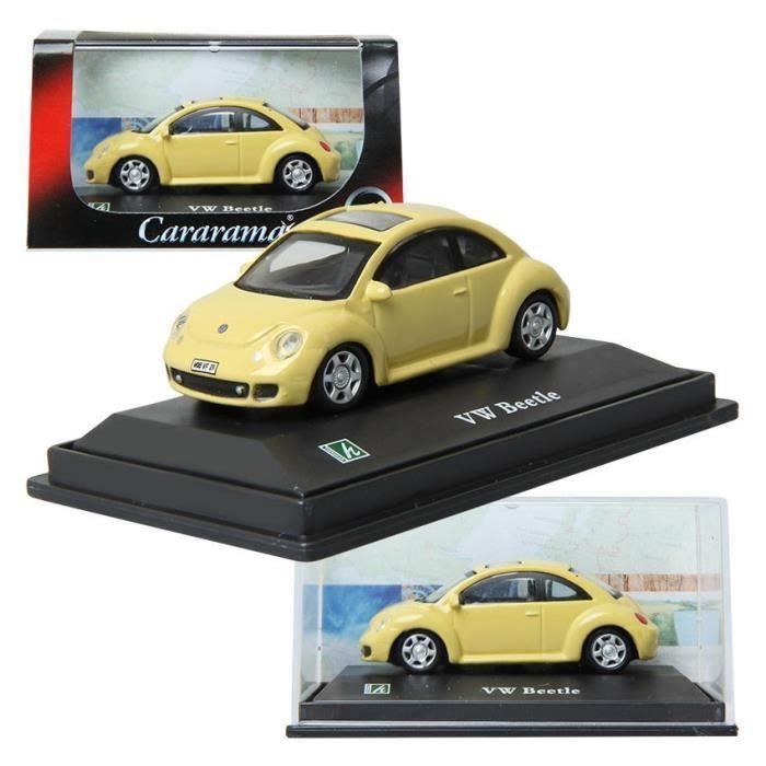 1:72/ Yellow/ Children/ Mini car/ Toy/ miniatur CARARAMA Volkswagen New Beetle 