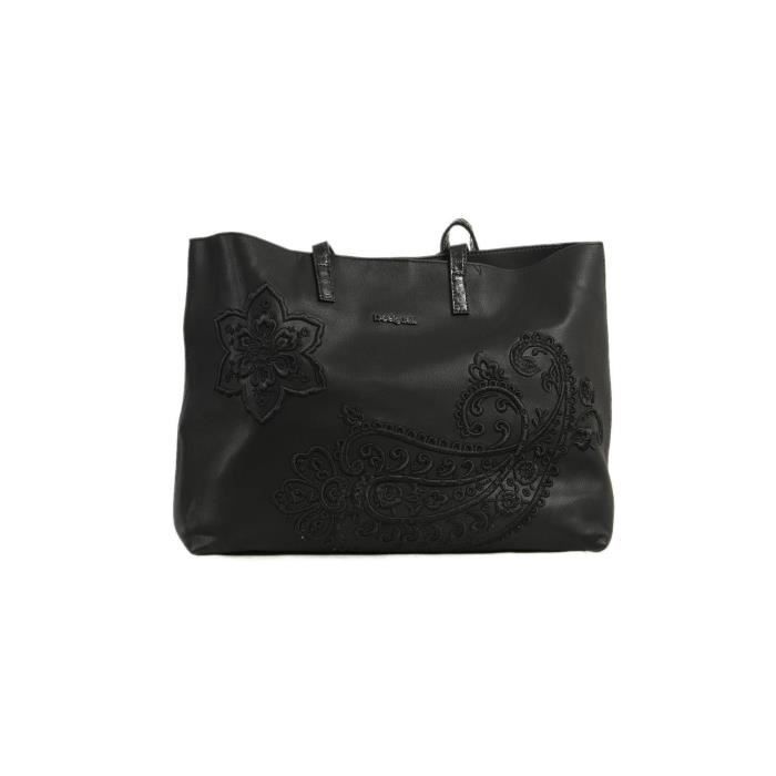 Sac Desigual 18waxp40 Cachemire Seattle No Reversible Noir Achat