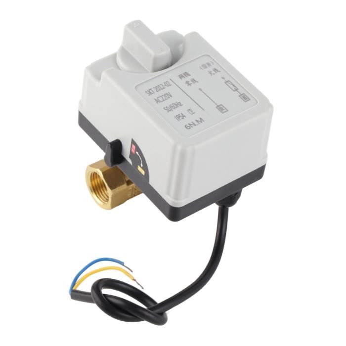 Bobine électrovanne Uxcell – AC 220V, Noir, Pour Pneu/valve, Neuve