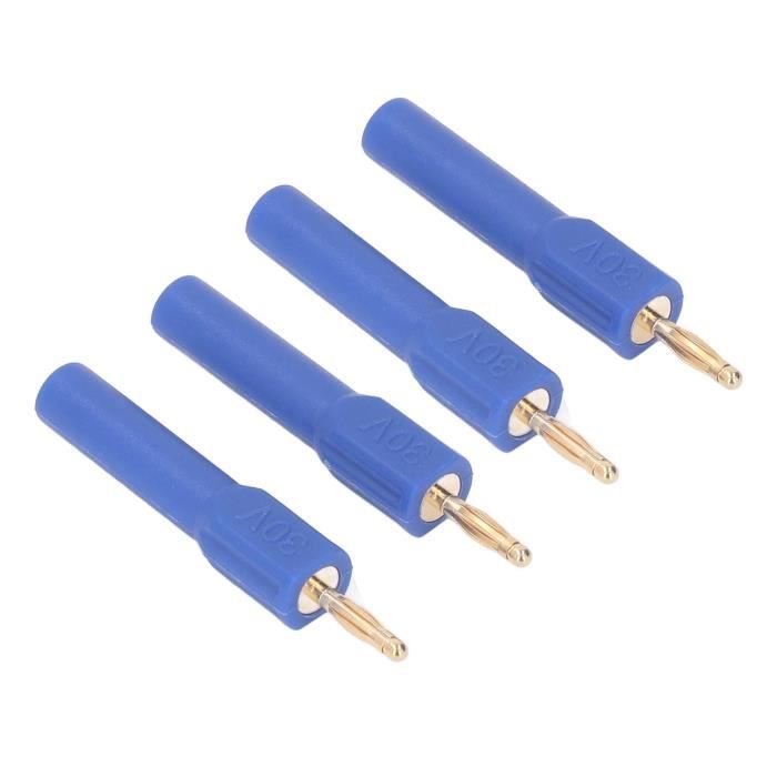 Kit de cordons de test de fiche banane mâle à mâle câble de fil de multimètre électrique