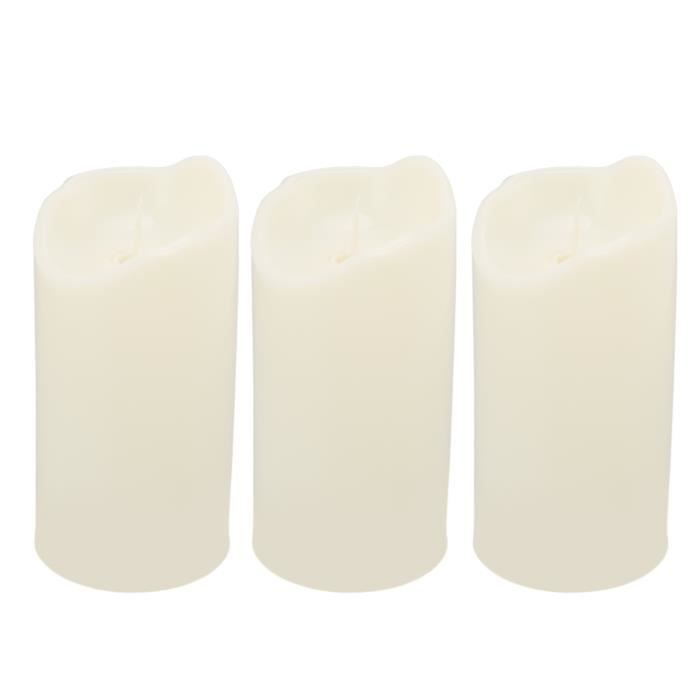 Lot De 24 Bougies Chauffe-plat LED Sans Flamme - Piles CR2032 - 100h Autonomie - Décoration Safe