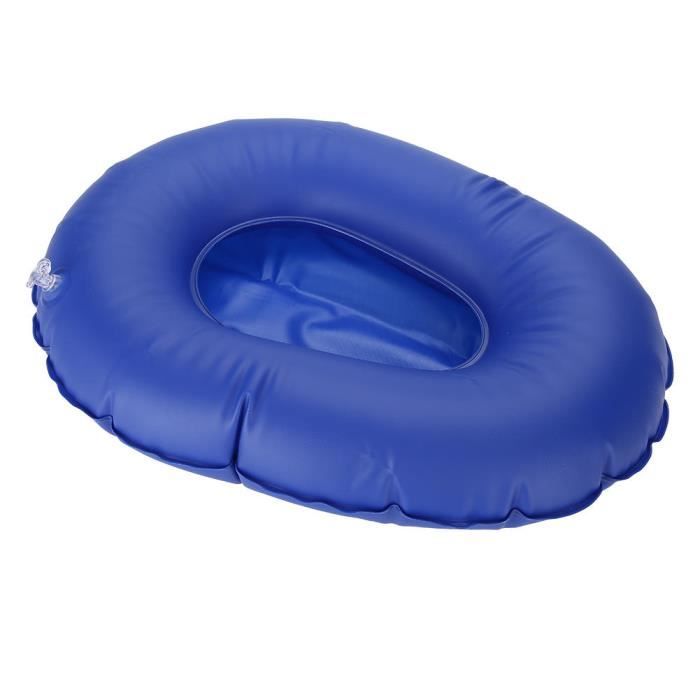 Coussin De Siège Gonflable Avec Trous - Soulagement Pression Pour Fauteuil Roulant, Bureau, Voyage - Compact Et Portable (lot De 2)