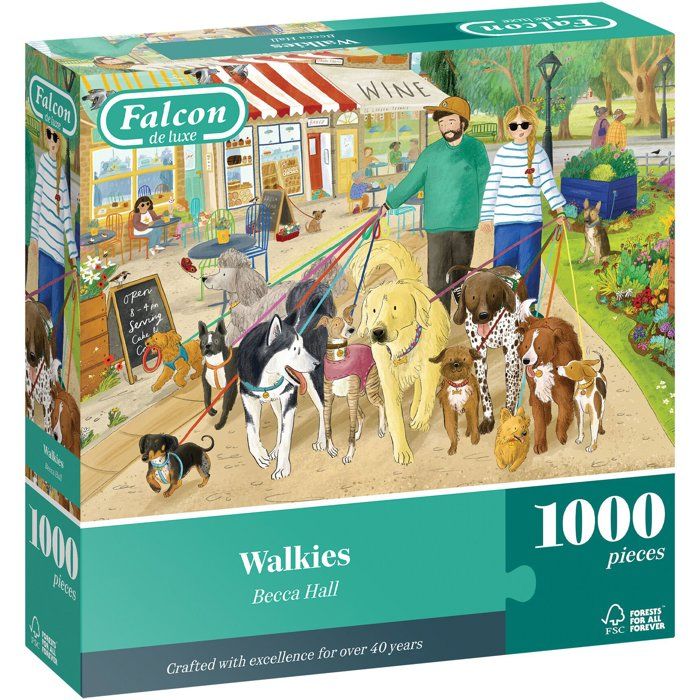 Puzzle - JUMBO - FALCON - Walkies - 1000 pièces - Dès 12 ans
