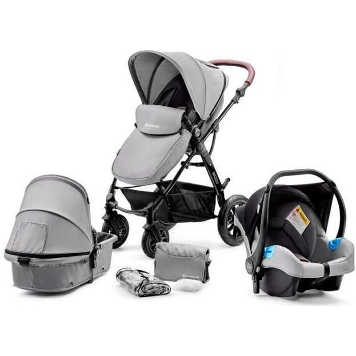 Poussette trio Veo grey - Made in Bébé