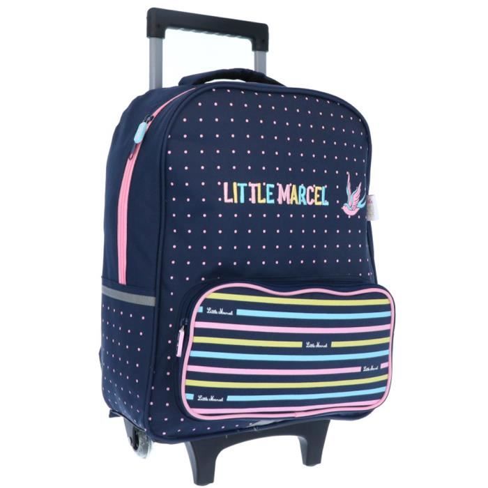 Cartable little marcel roulette outlet