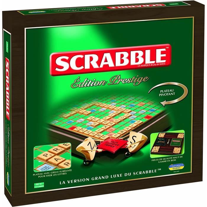 Mattel - Jeu classique Mattel Scrabble 75ème Anniversaire - Les