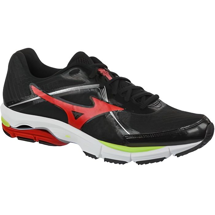 Mizuno Wave Ultima 6 noir rouge jaune Cdiscount Sport
