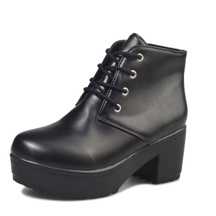 bottine talon confortable