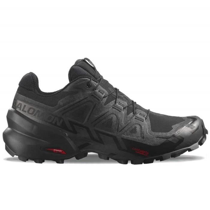 Chaussures de Trail Running Femme Salomon Speedcross 6 Gore Tex Noir Respirantes Cdiscount Sport